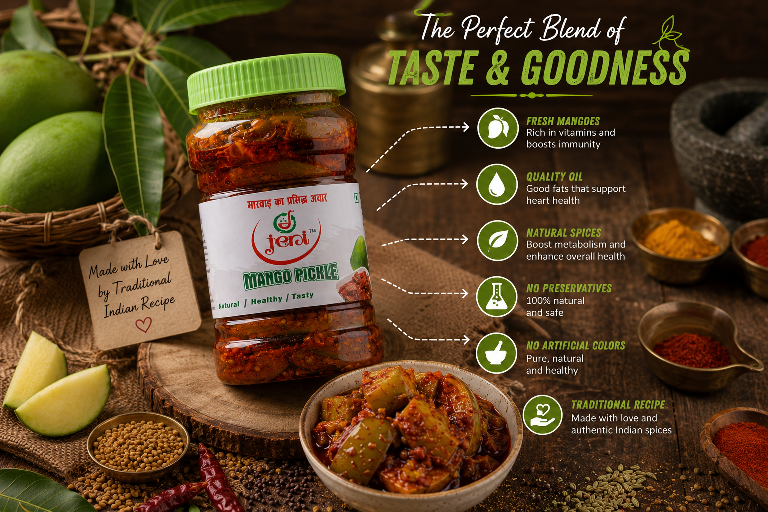 Jeni Pickles ingredient benefits